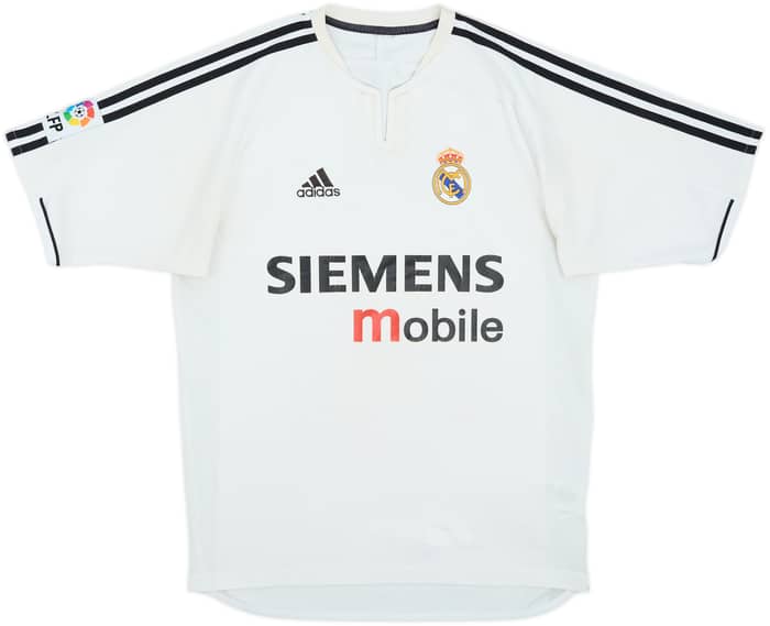 2003-04 Real Madrid Home Shirt - 4/10 - (M)