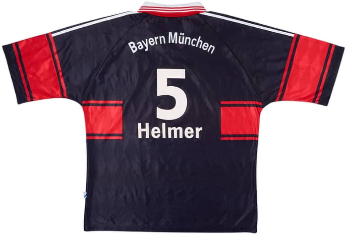 1997-99 Bayern Munich Home Shirt Helmer #5 - 7/10 - (XL)