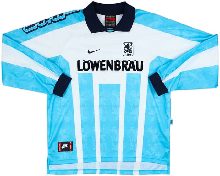 1996-97 1860 Munich Home L/S Shirt - 9/10 - (XL)