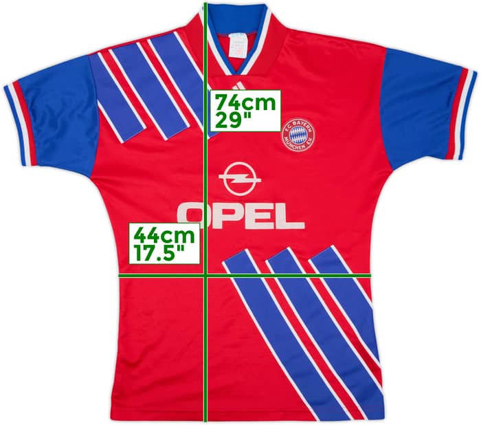 1993-95 Bayern Munich Home Shirt - 9/10 - (S)