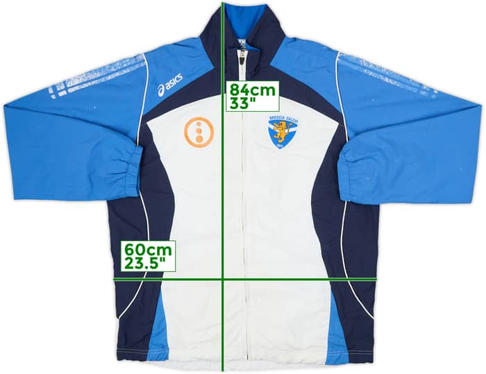 2007-08 Brescia Asics Track Jacket - 4/10 - (XL)