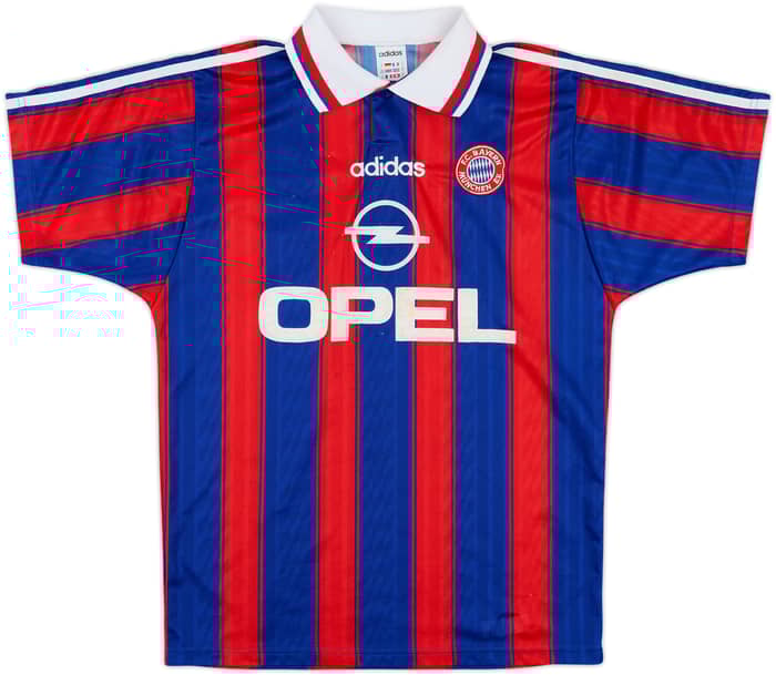1995-97 Bayern Munich Home Shirt Scholl #7 - 8/10 - (S)