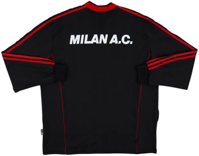 1999-00 AC Milan adidas Training L/S Shirt - 8/10 - (L)