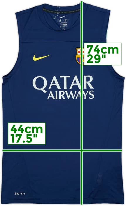 2013-14 Barcelona Nike Training Vest - 5/10 - (S)