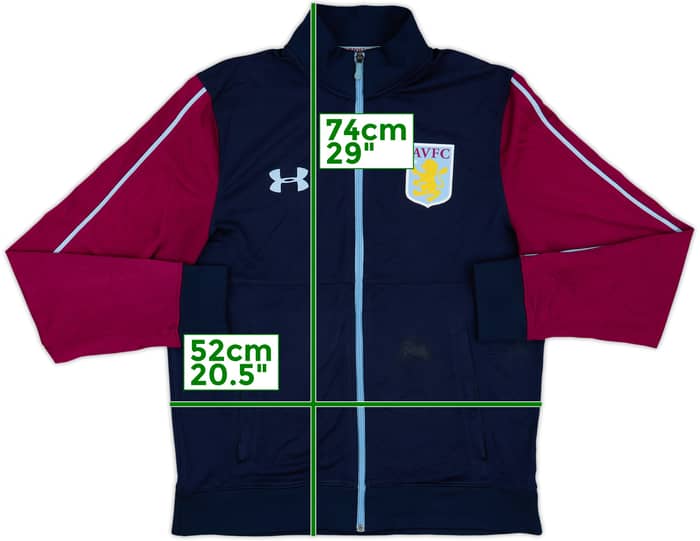 2016-17 Aston Villa Under Armour Track Jacket - 6/10 - (L)