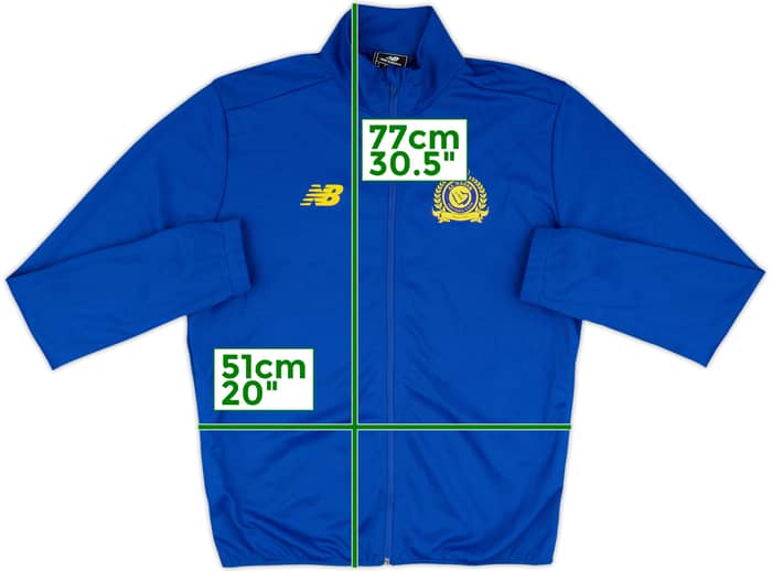 2017-18 Al-Nassr New Balance Track Jacket - 8/10 - (M)