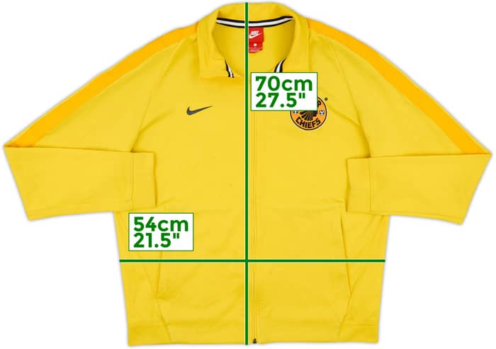 2017-18 Kaizer Chiefs Nike Track Jacket - 5/10 - (L)