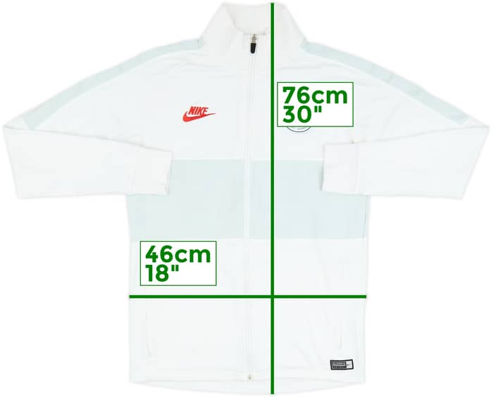 2019-20 Paris Saint-Germain Nike Track Jacket - 7/10 - (S)