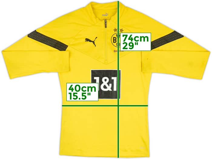 2019-20 Borussia Dortmund Puma 1/4 Zip Drill Top - 6/10 - (XS)