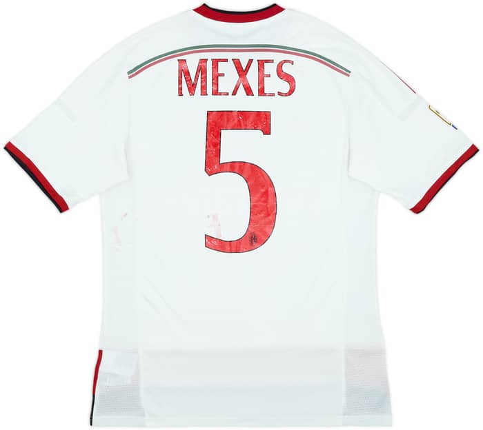 2014-15 AC Milan Away Shirt Mexes #5 - 3/10 - (M)