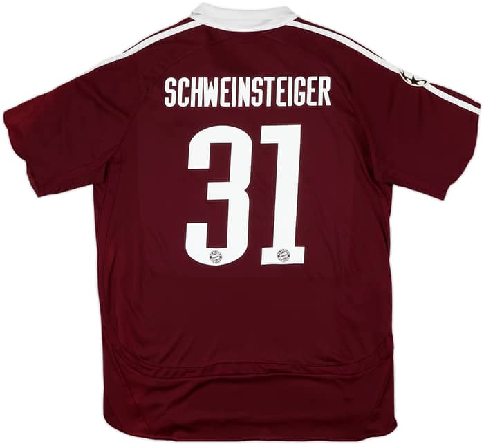 2006-07 Bayern Munich CL Third Shirt Schweinsteiger #31 - 8/10 - (M)
