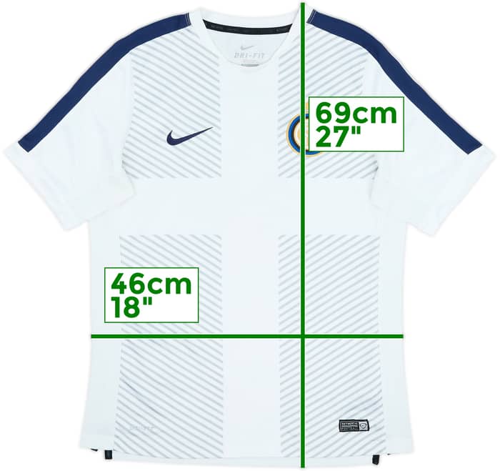 2014-15 Inter Milan Nike Training Shirt - 7/10 - (M)