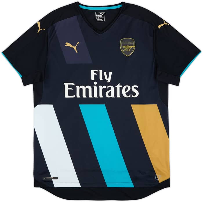 2015-16 Arsenal Third Shirt Arteta #8 - 8/10 - (L)