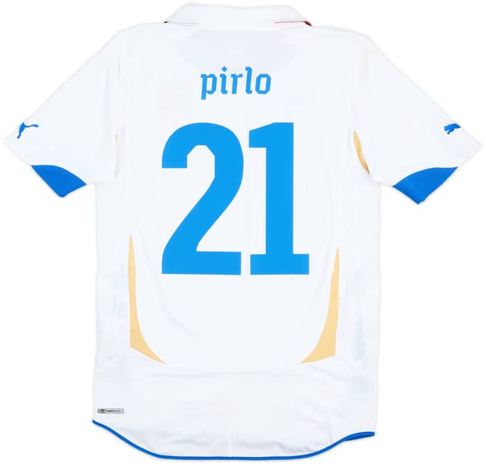 2010-12 Italy Away Shirt Pirlo #21 - 9/10 - (S)