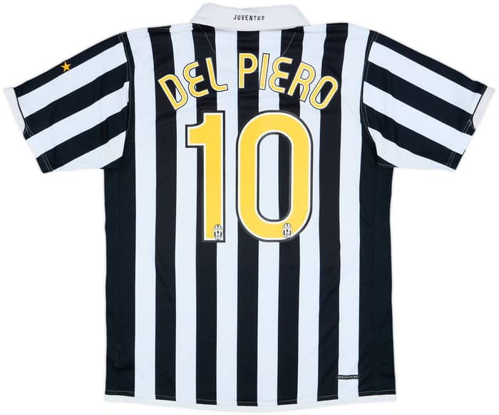 2006-07 Juventus Home Shirt Del Piero #10 - 8/10 - (L)