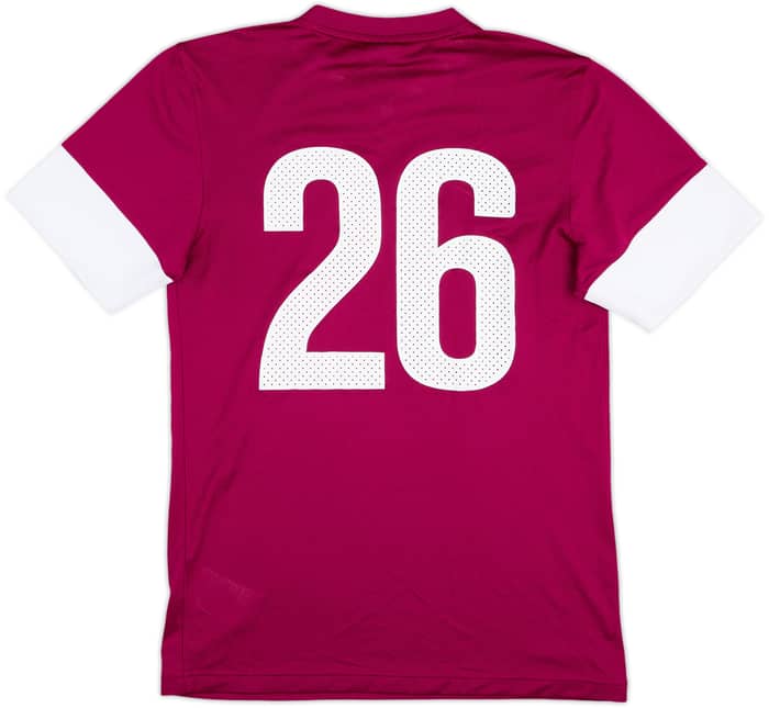 2012-13 Qatar Match Issue Home Shirt #26