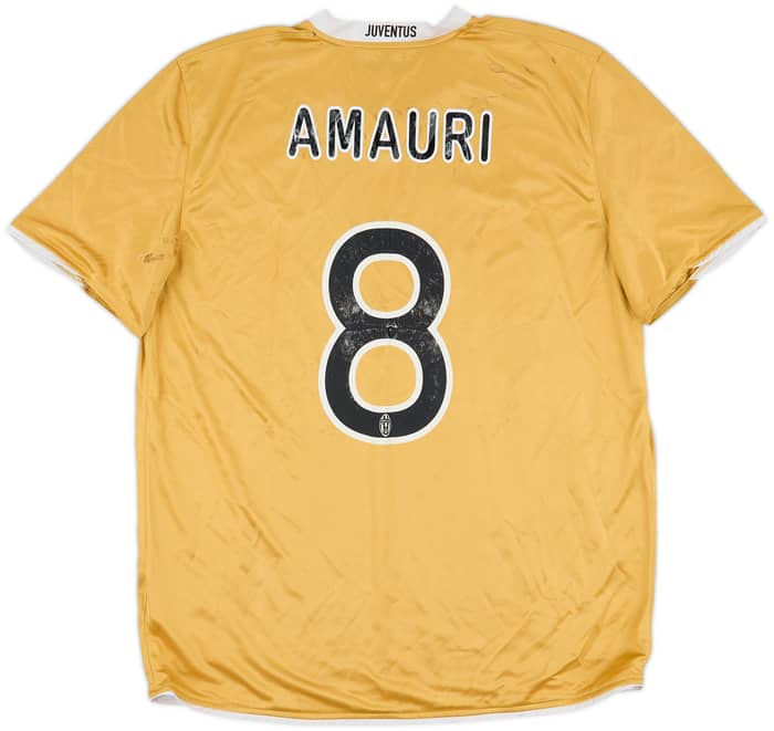 2008-09 Juventus Away Shirt Amauri #8 - 4/10 - (XL)
