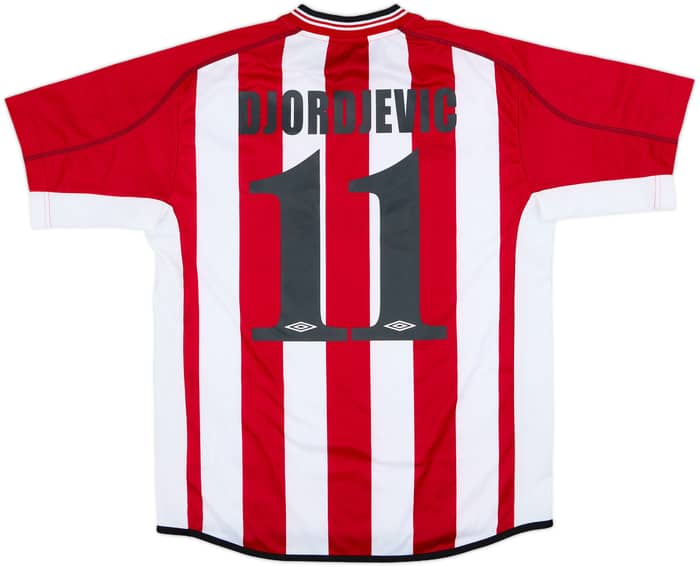 2002-03 Olympiakos Home Shirt Djordjevic #11 - 8/10 - (S)