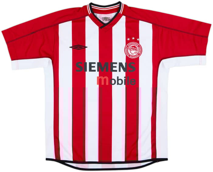 2002-03 Olympiakos Home Shirt Djordjevic #11 - 8/10 - (S)