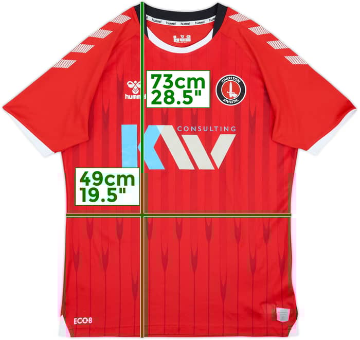 2021-22 Charlton Athletic Home Shirt - 8/10 - (M)