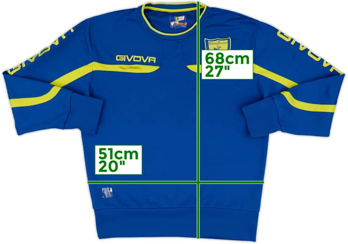 2018-19 Chievo Verona Givova Sweat Top - 4/10 - (L)