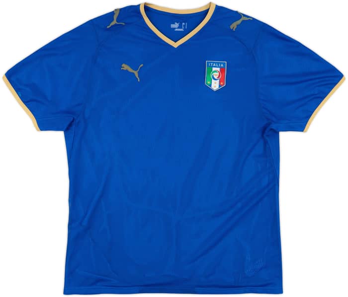 2007-08 Italy Home Shirt - 4/10 - (XL)