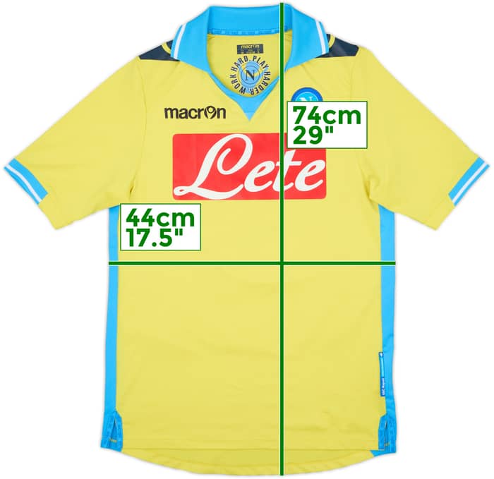 2011-12 Napoli Third Shirt #9 - 6/10 - (M)
