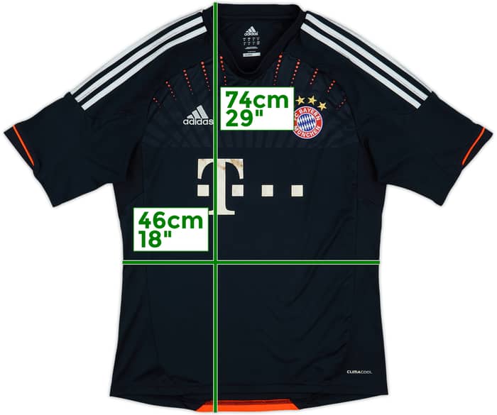 2012-13 Bayern Munich Third Shirt - 5/10 - (M)