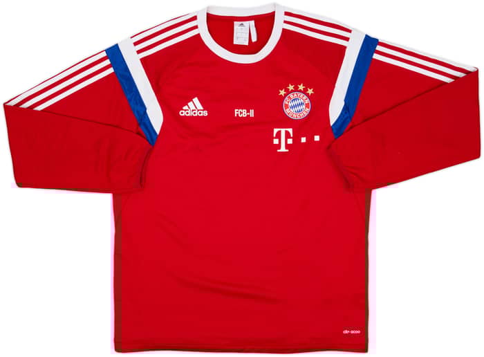 2014-15 Bayern Munich Staff Issue adidas Sweat Top - 8/10 - (L)