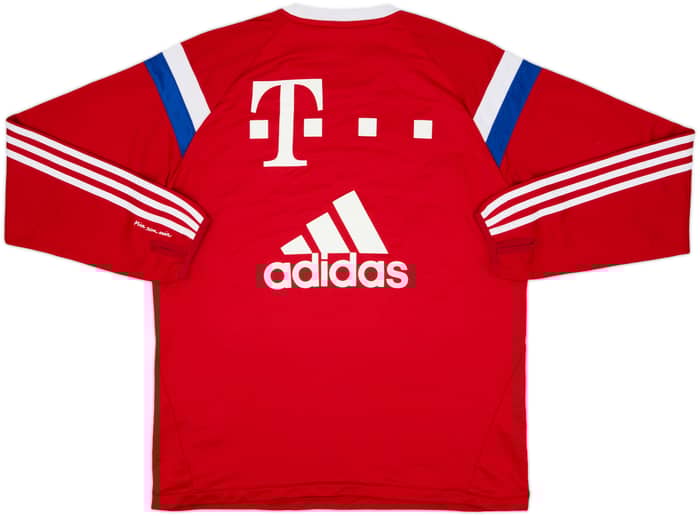 2014-15 Bayern Munich Staff Issue adidas Sweat Top - 8/10 - (L)