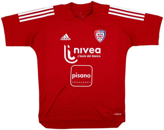 2020-21 Cagliari adidas Training Shirt - 8/10 - (S)