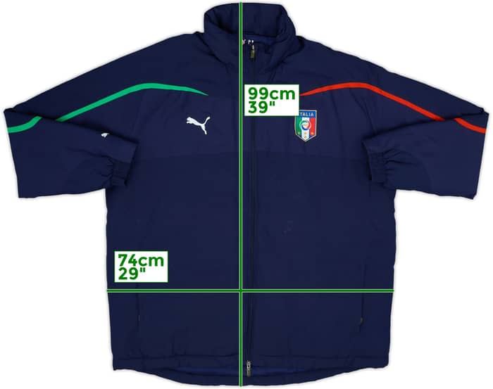 2010-12 Italy Puma Padded Bench Coat - 8/10 - (XL)