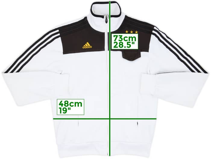 2007-08 Germany adidas Track Jacket - 8/10 - (M)
