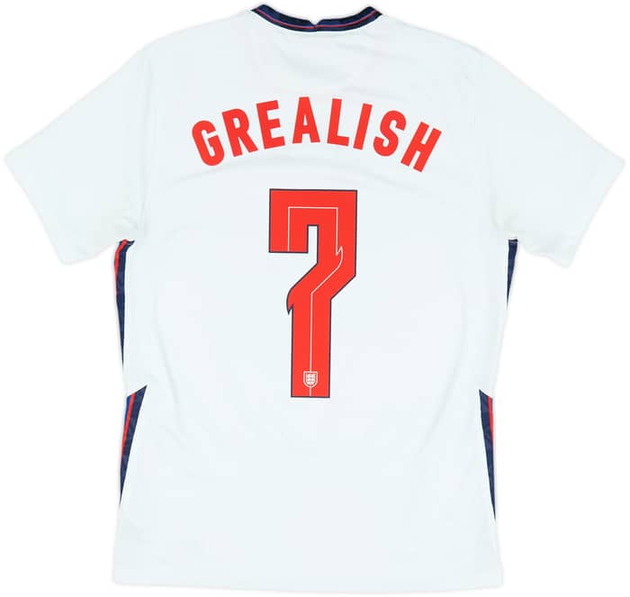 2020-22 England Home Shirt Grealish #7 - 6/10 - (M)
