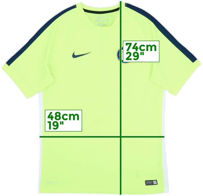 2015-16 Inter Milan Nike Training Shirt - 6/10 - (M)