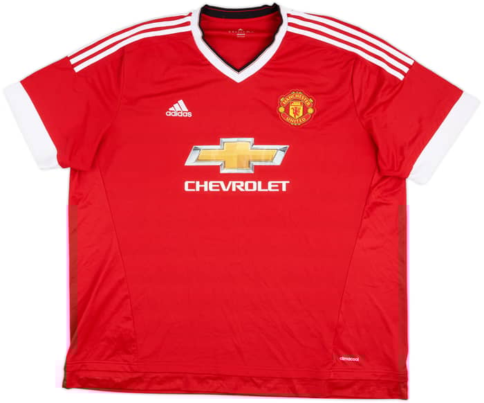 2015-16 Manchester United Home Shirt Rooney #10 - 9/10 - (3XL)