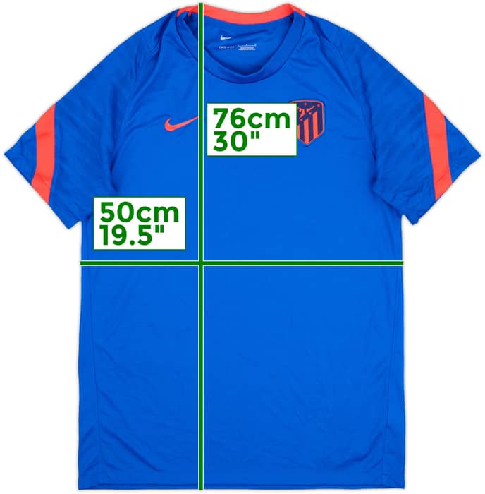 2021-22 Atletico Madrid Nike Training Shirt - 9/10 - (L)