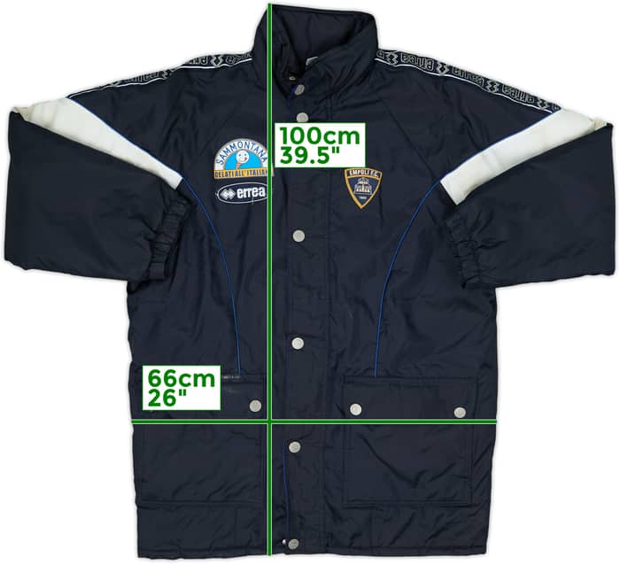 2002-03 Empoli Errea Padded Bench Coat - 7/10 - (L)