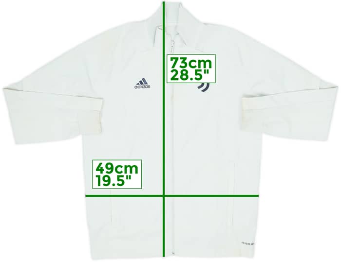 2020-21 Juventus adidas Track Jacket - 5/10 - (M.Boys)