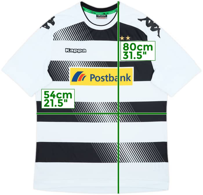 2016-17 Borussia Monchengladbach Home Shirt - 7/10 - (XL)