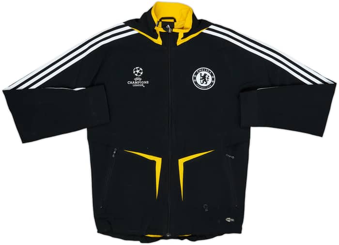 2008-09 Chelsea adidas CL Hooded Track Jacket - 7/10 - (M)