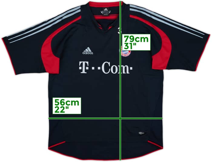 2004-05 Bayern Munich adidas Player Issue Training Shirt #3 (Lucio) - 8/10 - (L/XL)