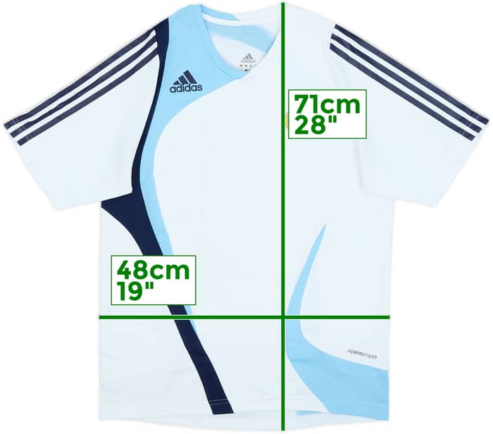 2007-08 Real Madrid adidas Formotion Training Shirt - 6/10 - (S)