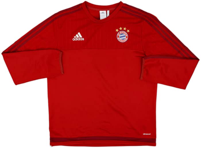 2015-16 Bayern Munich adidas Sweat Top - 8/10 - (L)