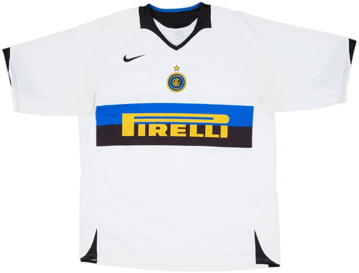 2005-06 Inter Milan Away Shirt J. Zanetti #4 - 7/10 - (L)