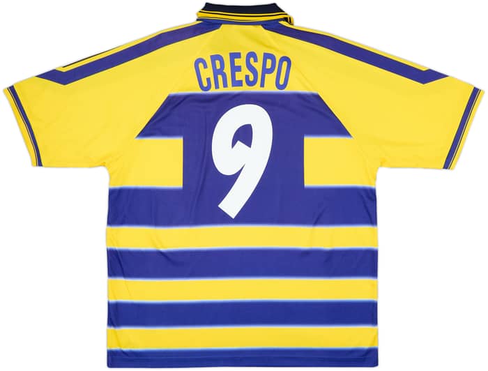 1999-00 Parma Home Shirt Crespo #9 - 8/10 - (XL)