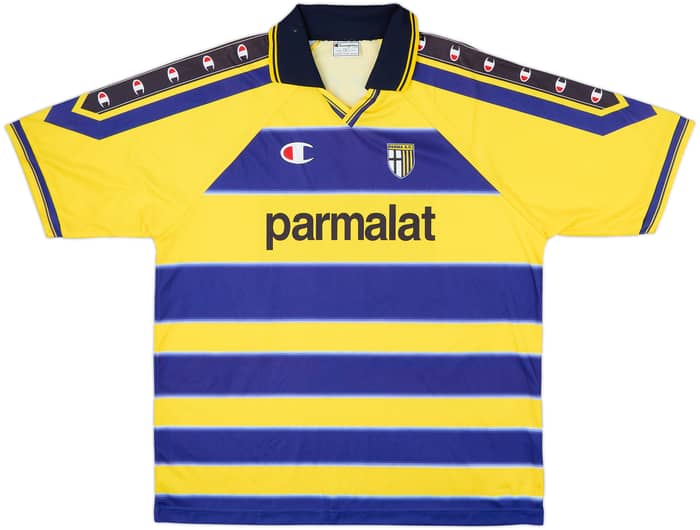 1999-00 Parma Home Shirt Crespo #9 - 8/10 - (XL)