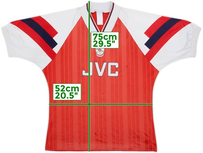 1992-94 Arsenal Home Shirt - 4/10 - (L)