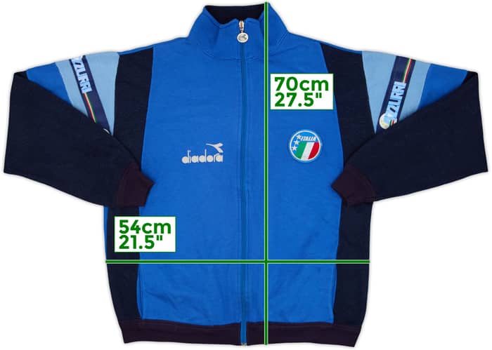 1990 Italy Diadora Track Jacket - 7/10 - (M)