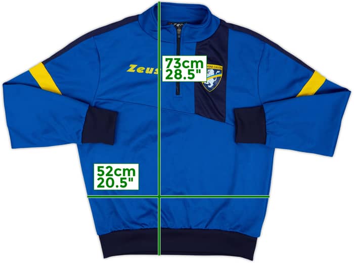 2018-19 Frosinone Zeus Track Jacket - 8/10 - (L)